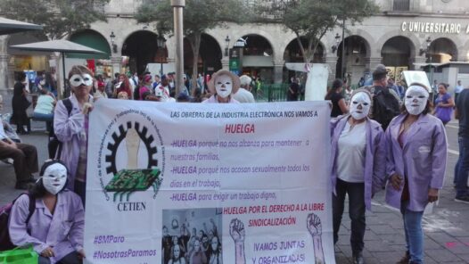 CETIEN sindicato alternativo de maquiladoras