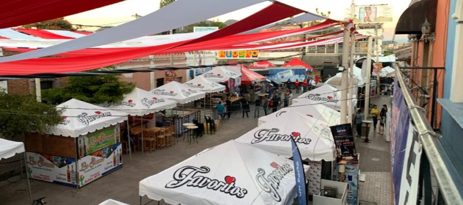 Callejón de la Alegría del Carnaval Autlán 2020 (Foto: Israel Aguilar).