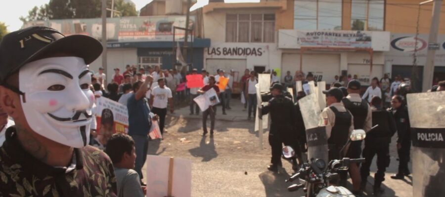 Protesta ciudadana contra la Marina