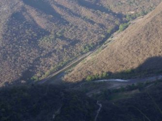 Cruce del río Santiago y el río Verde