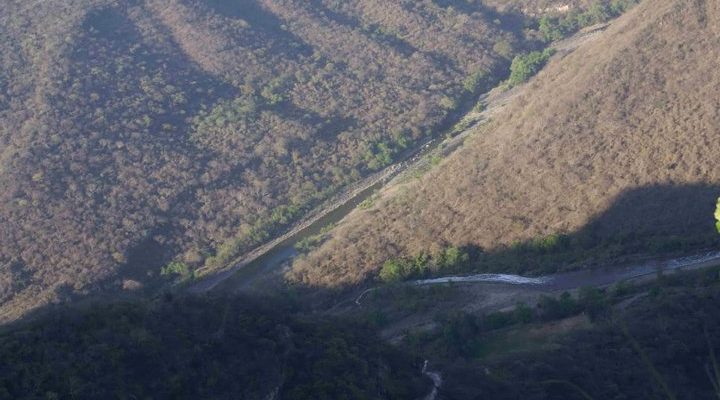 Cruce del río Santiago y el río Verde