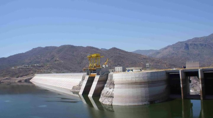 El río Santiago antes de irse al mar